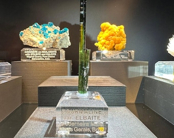 Custom Mineral Display Risers | Specimen Stands for Crystal, Gem & Mineral Collections