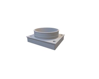 Xtool S1 4" Exhaust Adapter for Ventilation System - Air Duct Connector