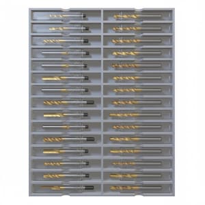 Modular End Mill Storage Tray - Tool Drawers Organization Set