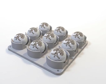 Golf Ball Jig for Batch Engraving - Easy Alignment Template