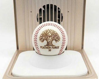 Precision Baseball and Softball Engraving Jig for xTool F1 | Dual-Size Alignment Tool