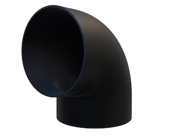 6" to 6" Dust Collector 90 Degree Elbow