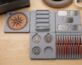 xTool F1 Jig Starter Kit | Set of 5 Precision Laser Inlays