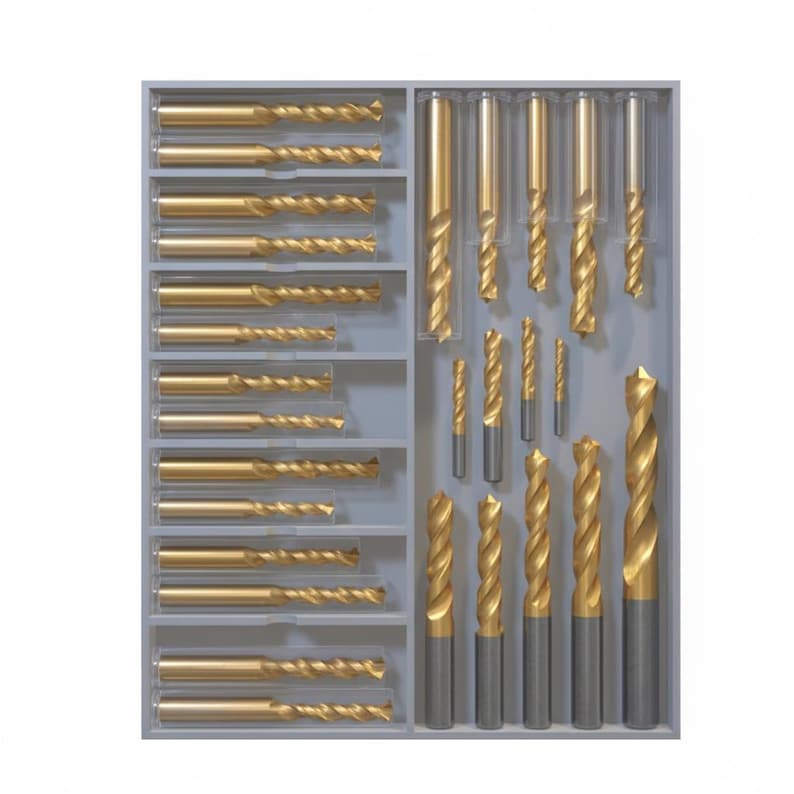 Modular End Mill Storage Tray - Tool Drawers Organization Set - Etsy