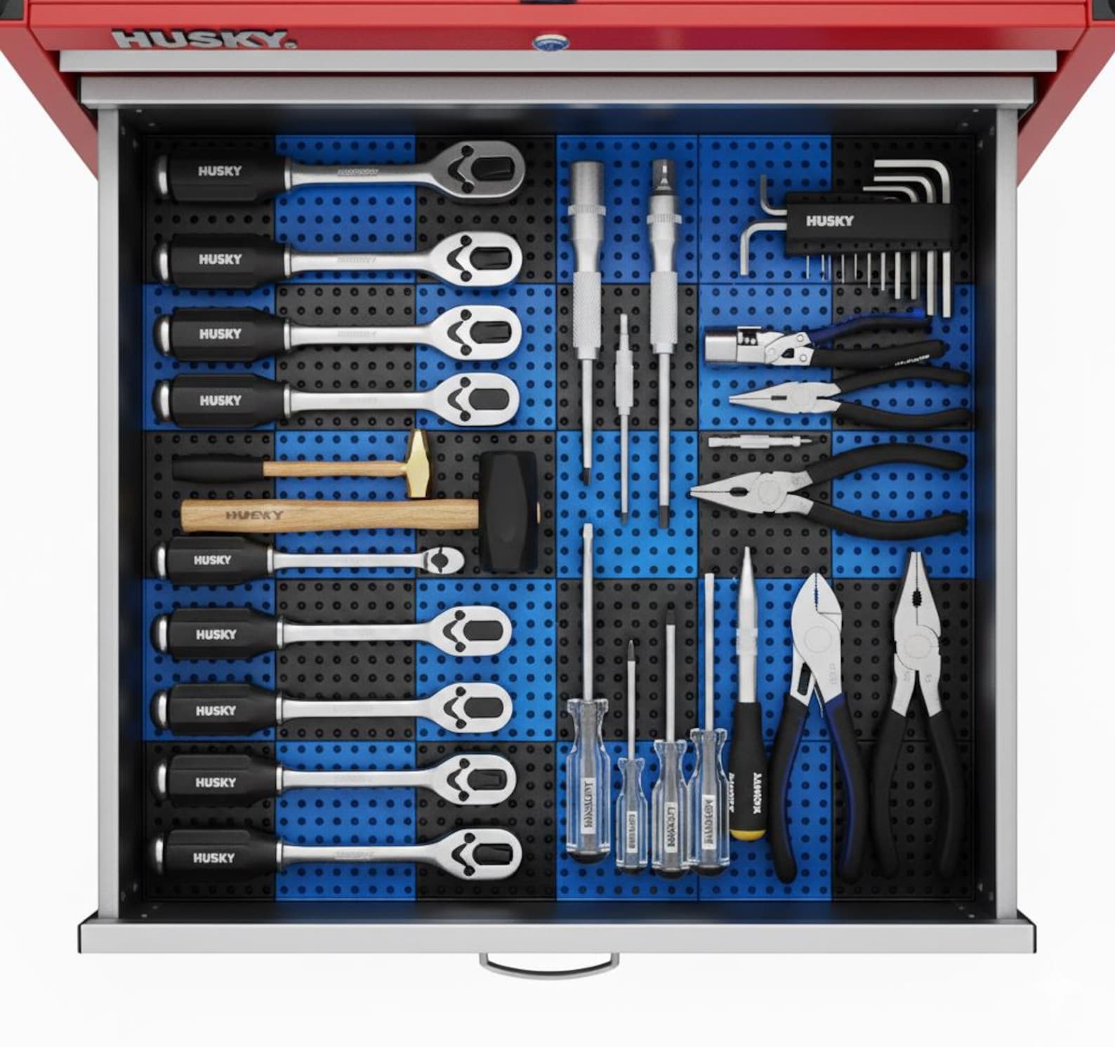 Modular Tool Organizer Board for Toolbox Drawers | 6x6 Toolgrid Style ...