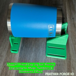 XTool F1 Fixed Cup Jig Set: Precise Engraving for Mugs, Tumblers & Drinkware 2 Pack