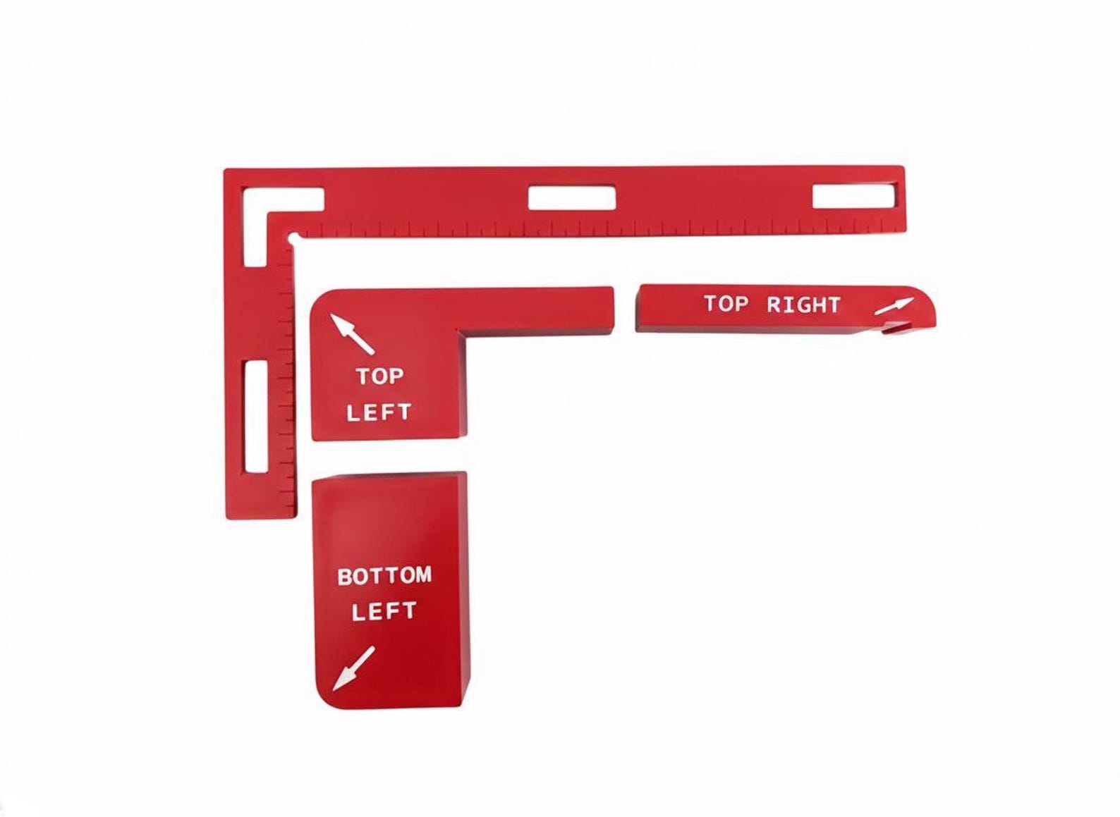 Xtool S1 Honeycomb Alignment Set: Precision Positioning Brackets for ...