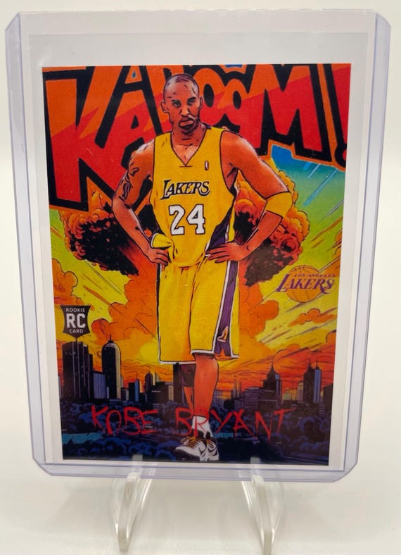 Kobe Bryant Custom Art Trading Card **buy 2 Get 1 FREE** - Etsy