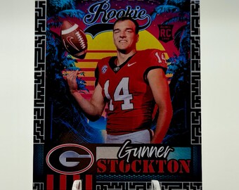 Gunner Stockton Custom Rookie (RC) Trading Art Card BULLDOGS **Buy 2 get 1 FREE**