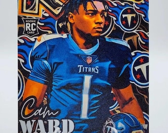 Cam Ward Custom Rookie (RC) Trading Art Card TITANS **Buy 2 get 1 FREE**