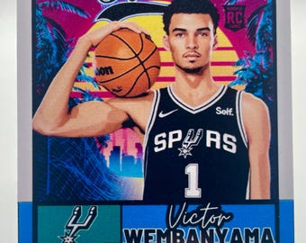 Victor Wembanyama Custom Rookie (RC) Trading Art Card SPURS **Buy 2 Get 1 Free**