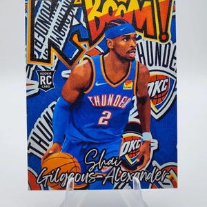Shai Gilgeous-Alexander Custom Rookie (RC) Trading Art Card OKC THUNDER **Buy 2 Get 1 Free**