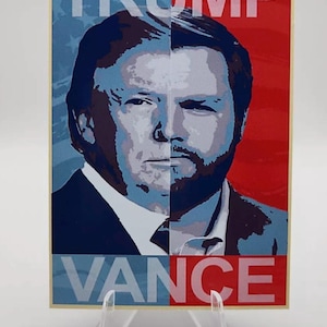 Donald Trump Custom Trading Card - Trump & Vance -  ***Buy 2 Get 1 FREE***