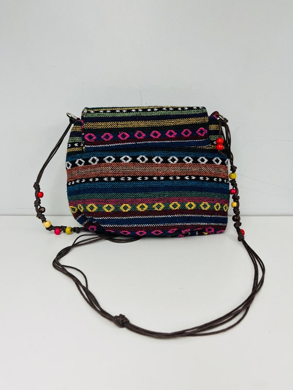 ONE DOLLAR SALE 2000's Small Colorful Tribal Prin… - image 4