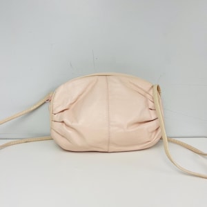 1980’s Small Soft Pink Shoulder Bag