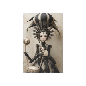 Skurrile Kunst Postkarten, Fantasy Kunst Briefpapier, Grußkarten für Kunstliebhaber, Vintage Dekoration, Geschenk für jeden Anlass