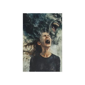 Expressieve fine-art ansichtkaarten - emotionele kunstafdrukken, unieke geschenken, woondecoratie, kunst aan de muur, wenskaarten