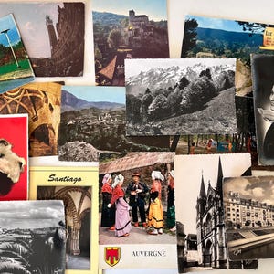 Vintage French Postcard Set of 15 (1950-1972) – A Touch of Nostalgie
