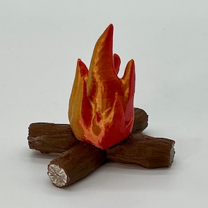 Campfire Connection - Play Sand Therapy Fire and Logs Miniature