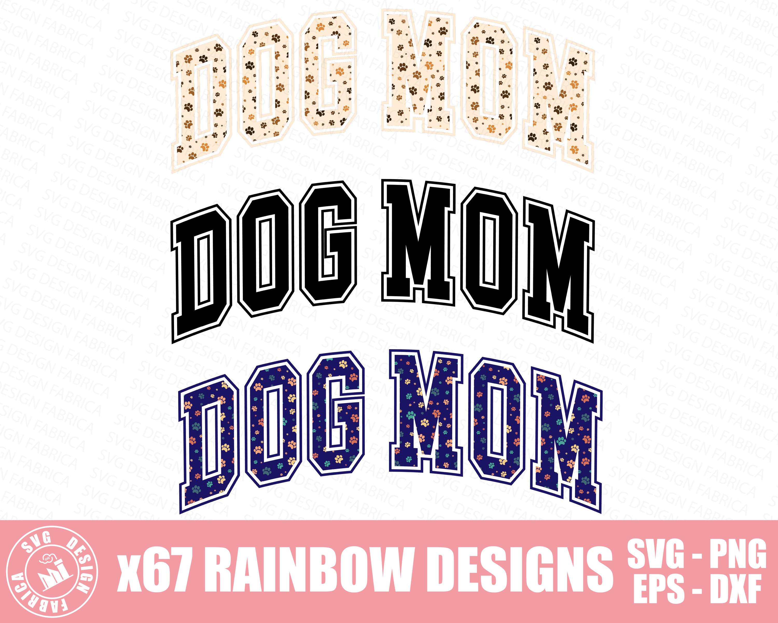 Dog Mom Svg Bundle / Dog Mama Svg Bundle, Retro Dog Mom Svg / Dog ...