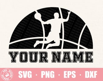 Basketball Logo SVG PNG / Basketball Team Svg / Basketball Name Svg / Basketball Player / Basketball Logo Sublimation / Instant download