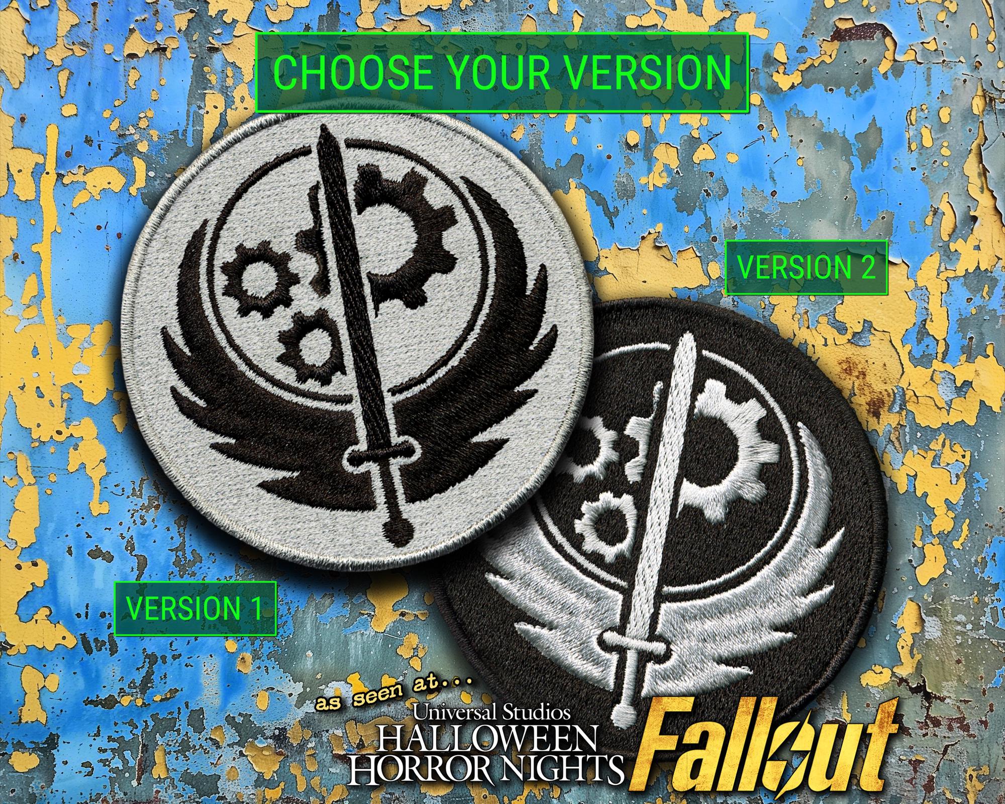 Decalcomania del logo della Confraternita d'Acciaio di Fallout - Italia Decalcomania del logo della Confraternita d'Acciaio di Fallout - Italia