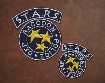 Resident Evil STARS Patch Embroidered - S.T.A.R.S. Raccoon City Police Department Badge