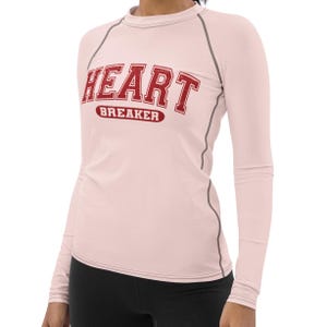 Camiseta de manga corta Heart Breaker para mujer