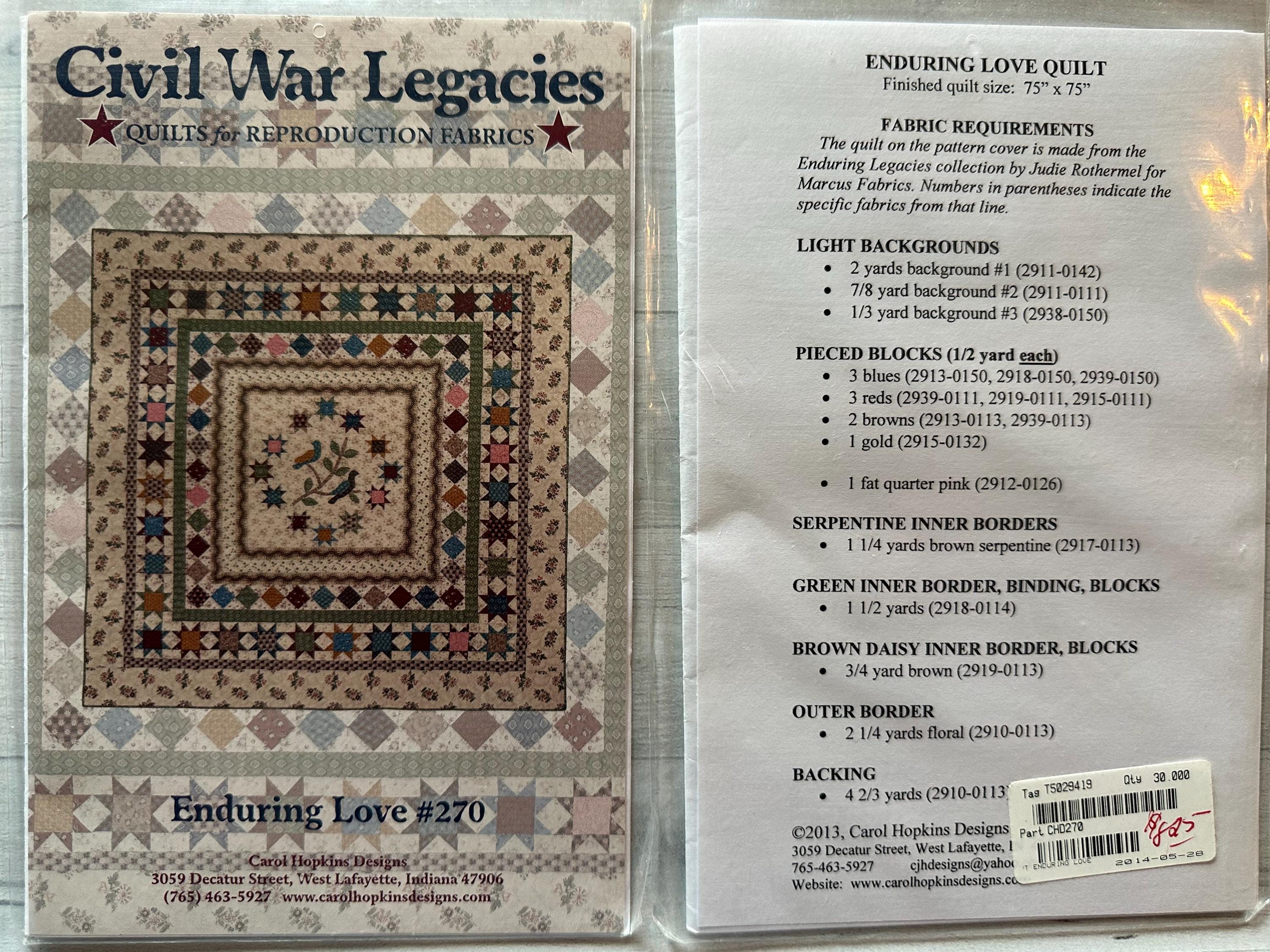 Civil War Legacies Patterns - Etsy