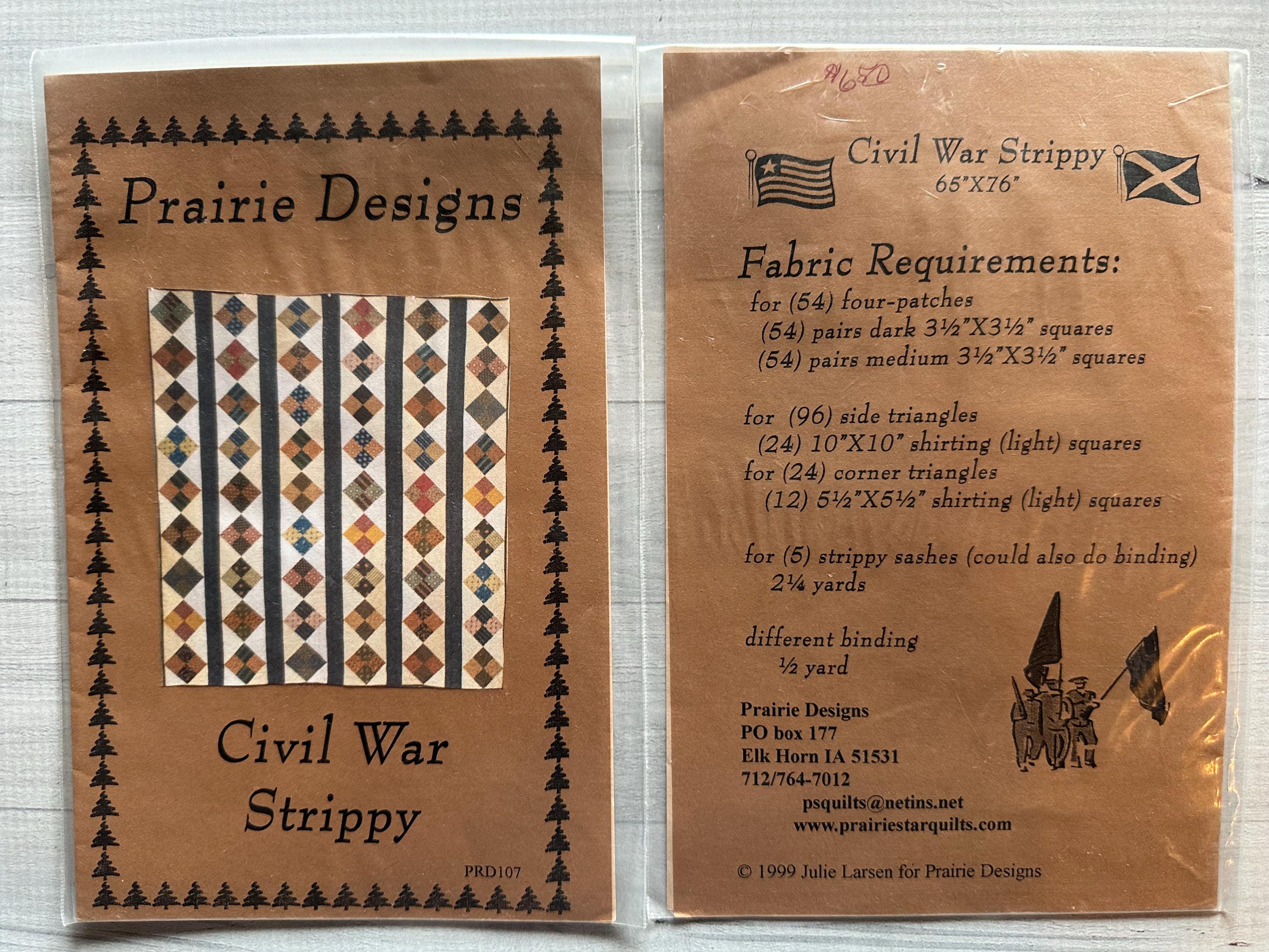 More Civil War Quilt Patterns - Etsy