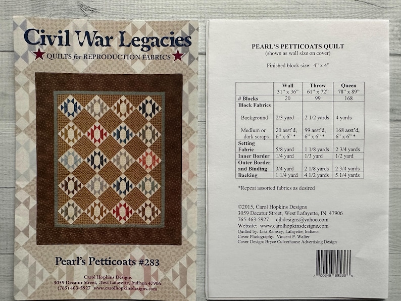 Civil War Legacies Patterns - Etsy