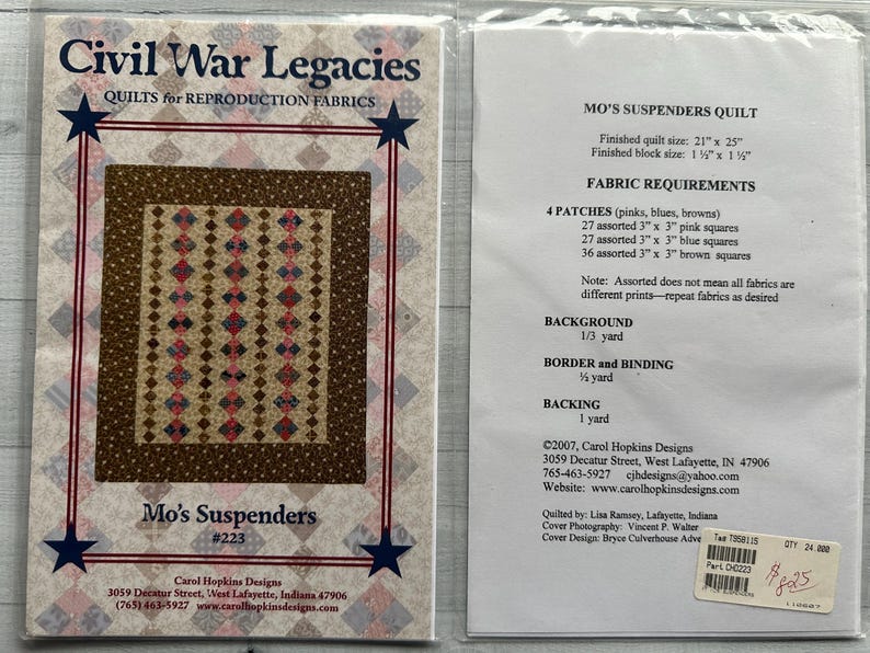 Civil War Legacies Patterns - Etsy