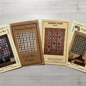 More Civil War Quilt Patterns - Etsy