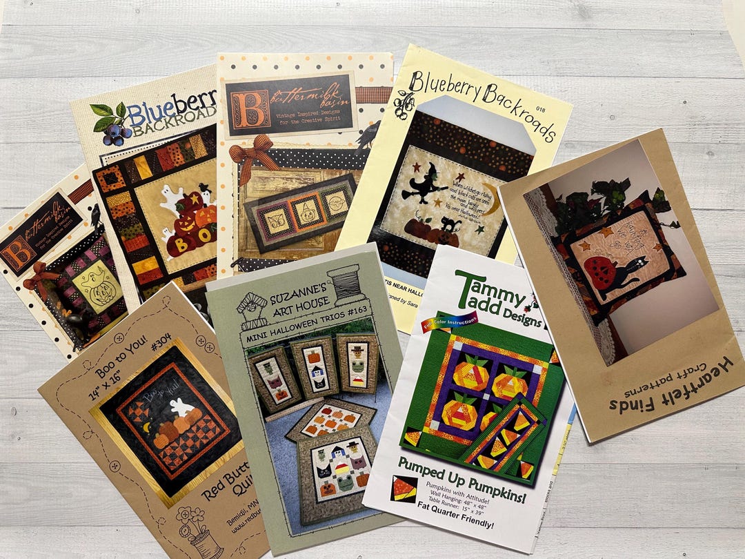 Halloween Quilt Wall Hanging Patterns - Etsy