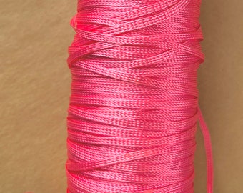 Vintage Pink Tape Braid Trim  6 yds