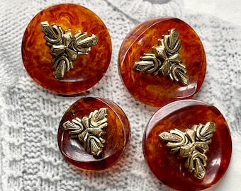 Vintage Bakelite and Metal Buttons