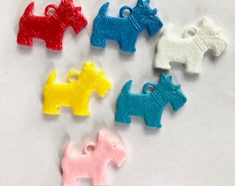 Vintage  SCOTTY Scottie Dog Charms 6