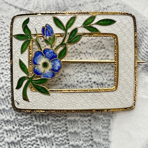 Guilloche Enamel Buckles - Etsy display picture 1