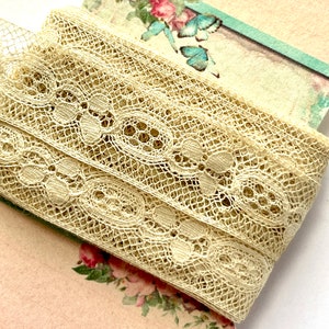 Vintage French Lace Trim 5 yds image 1