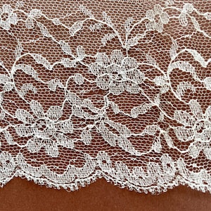 Antique Alencon fine Lace Trim