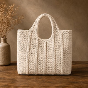 Patrón de bolso de ganchillo, patrón de bolso de verano a ganchillo, patrón de bolso de verano, patrón de bolso de mano - (Descarga en PDF)