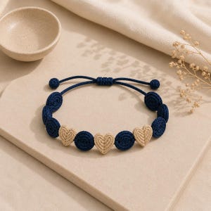 Virkat armbandsmönster, armbandsmönster PDF, armbandsmönster, armbandsmönster pärlor - blommigt armbandsmönster