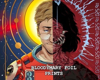 Bloodymary Foil Prints PREORDER