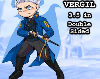 Vergil Devil May Cry Keychain