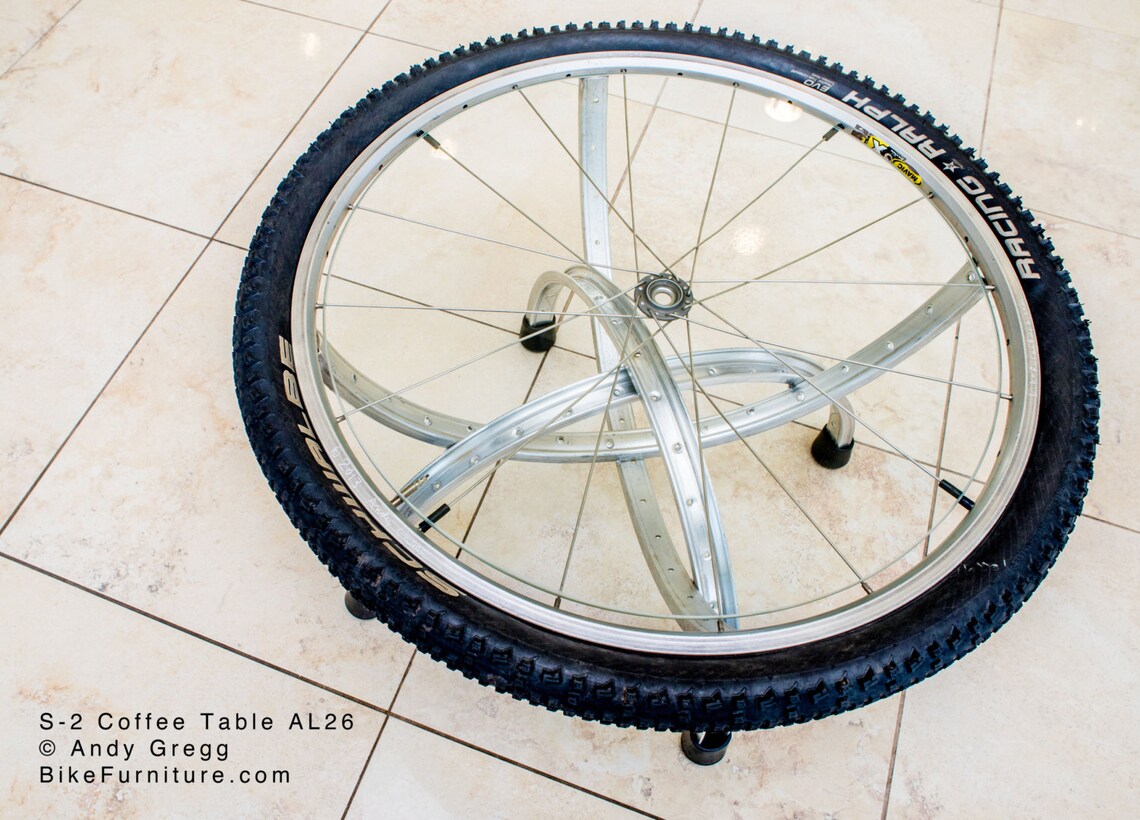 Bike Part bicycle Wheels Coffee Table S2 Aluminum MTB Etsy Canada