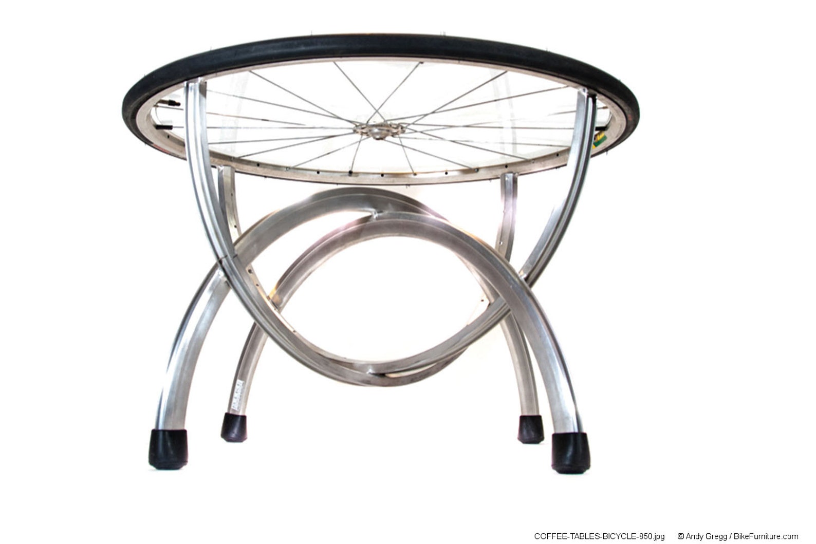 Reused Bicycle Part Table S2 Aluminum Coffee Table Etsy