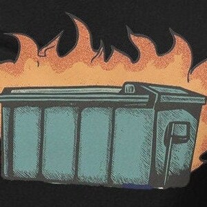 Dumpster fire- Unisex classic tee