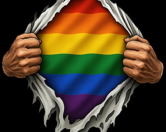 Pride superhero- Unisex t-shirt