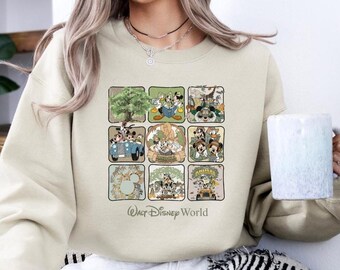 Disney Animal Kingdom Mickey and Friends Sweatshirt, Vintage Animal Kingdom Hoodie, Vintage Safari Mode Sweater, Magic Kingdom Sweatshirt