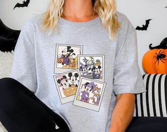 Vintage Halloween Mickey and Friends Shirt, Happy Halloween Shirt, Disney Halloween, Mickey's Not So Scary Party, Disney Spooky Shirt